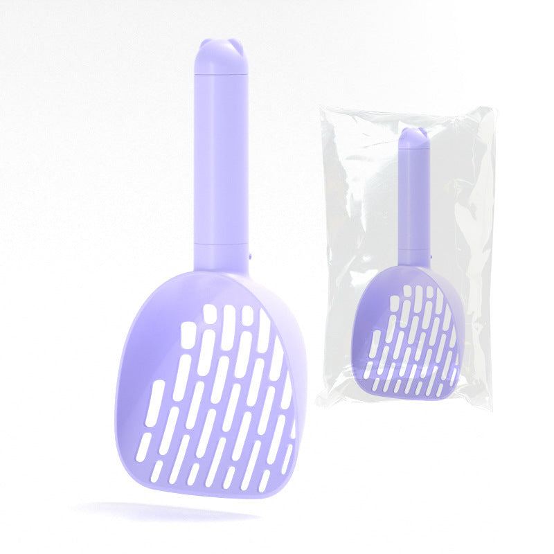 Cat Litter Scoop Plastic Cats Poop Scoop with Base Pets Cleanning Tool Cat Toilet Products Durable Litter Box Cleaner Shovel Pet Products