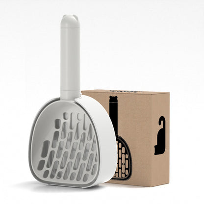 Cat Litter Scoop Plastic Cats Poop Scoop with Base Pets Cleanning Tool Cat Toilet Products Durable Litter Box Cleaner Shovel Pet Products
