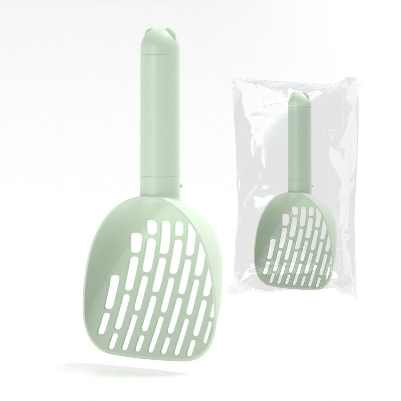 Cat Litter Scoop Plastic Cats Poop Scoop with Base Pets Cleanning Tool Cat Toilet Products Durable Litter Box Cleaner Shovel Pet Products