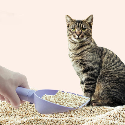 Cat Litter Scoop Plastic Cats Poop Scoop with Base Pets Cleanning Tool Cat Toilet Products Durable Litter Box Cleaner Shovel Pet Products
