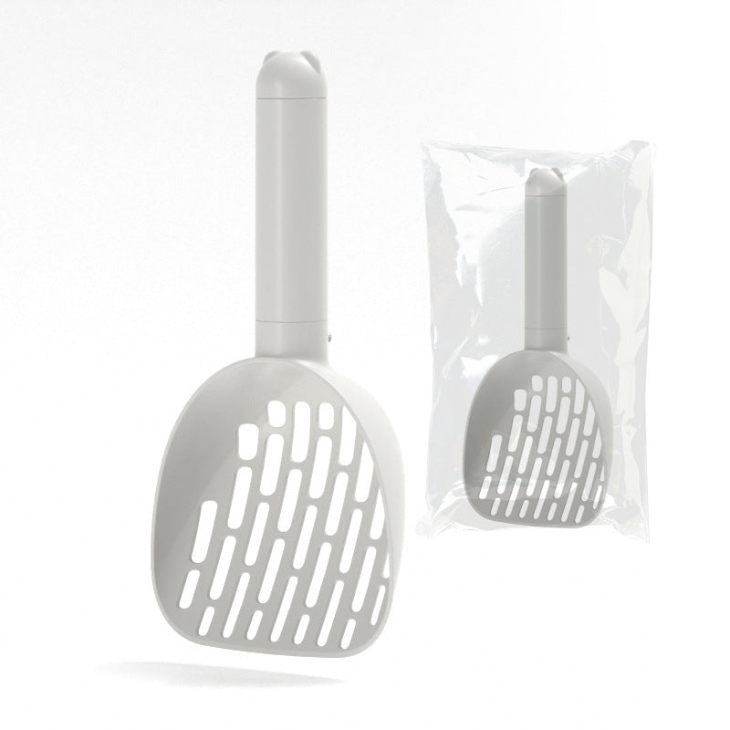 Cat Litter Scoop Plastic Cats Poop Scoop with Base Pets Cleanning Tool Cat Toilet Products Durable Litter Box Cleaner Shovel Pet Products